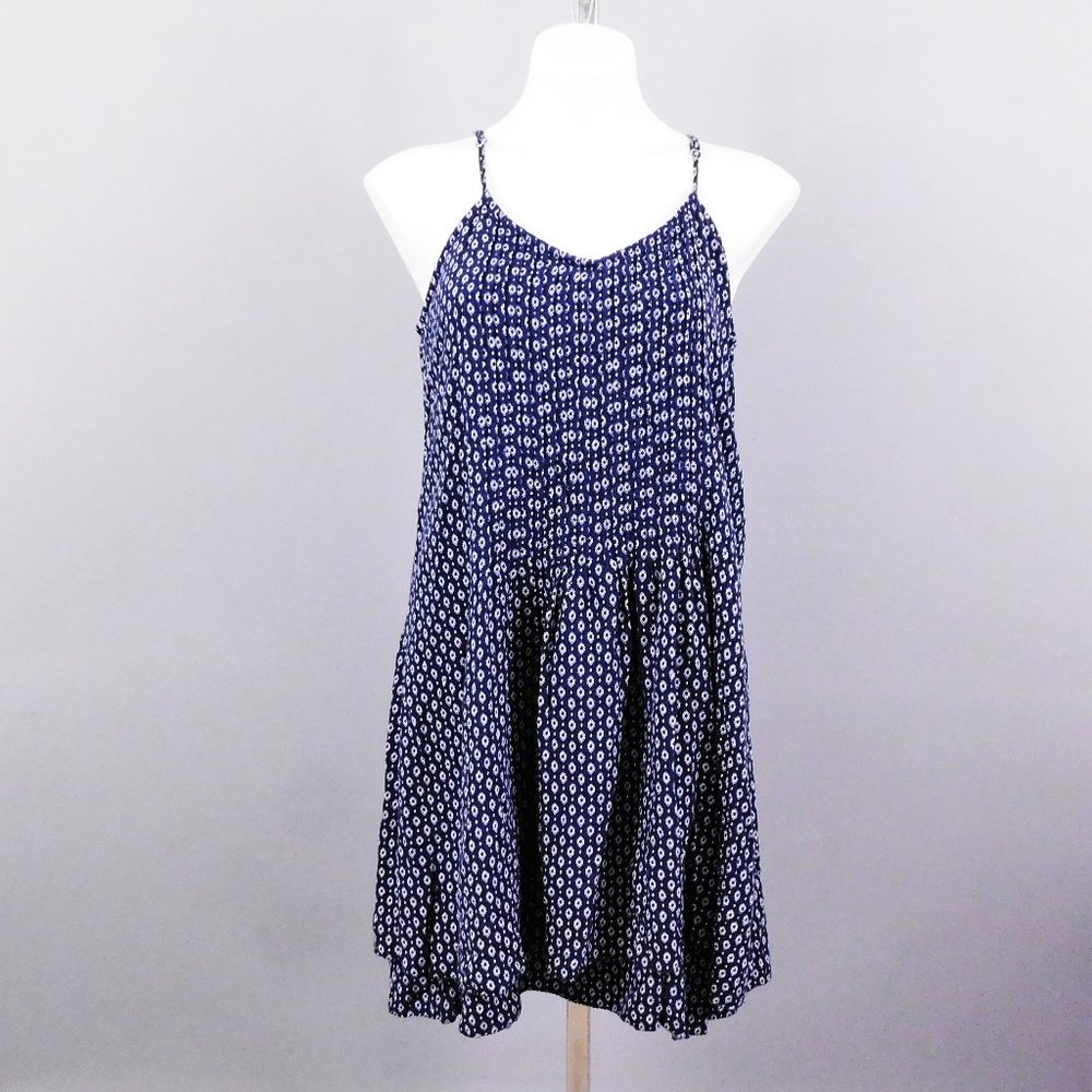 Time and Tru women Dress Blue White M